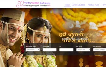portfolio-pavitra-bandhan-matrimony-website